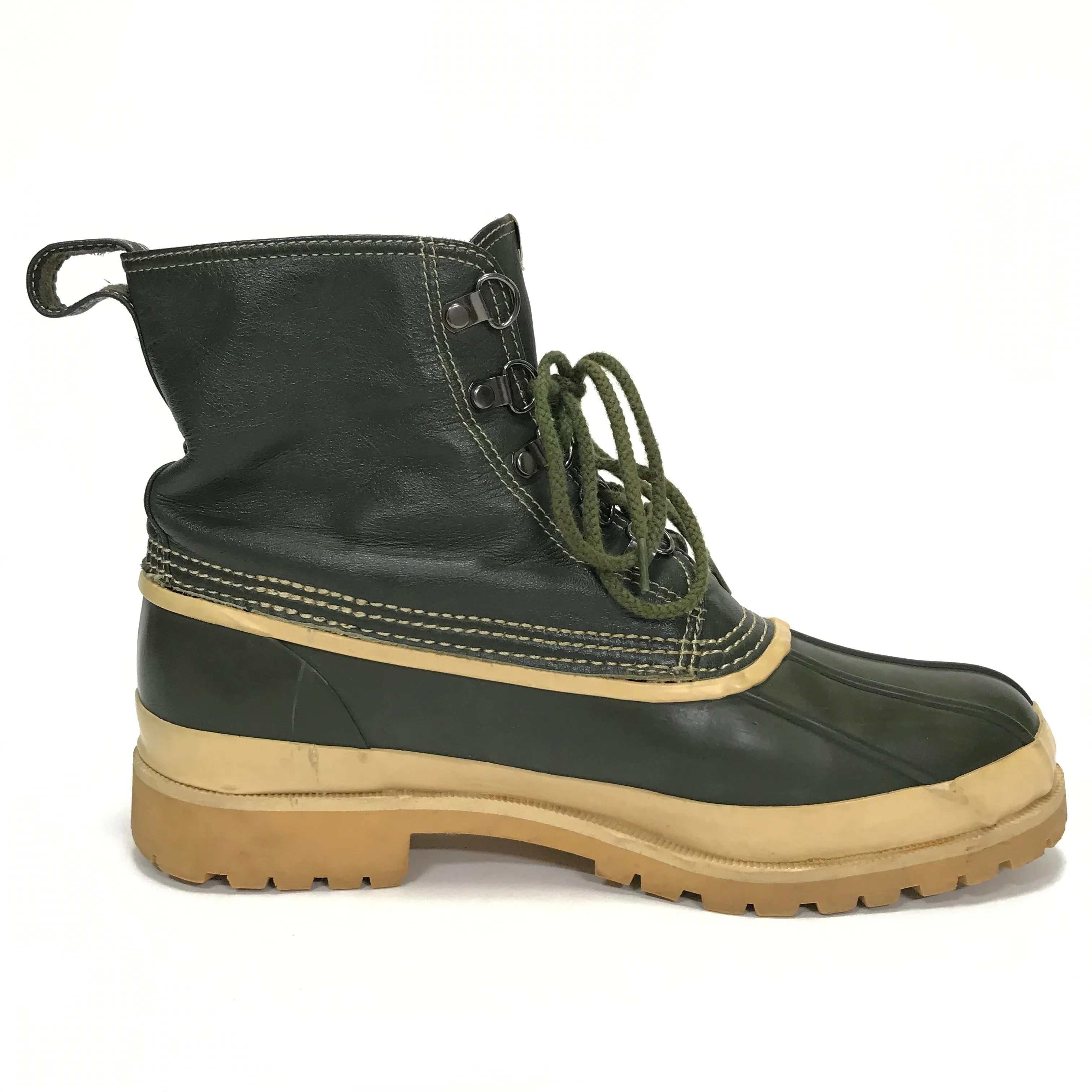 [10] A Bathing Ape Ursus Bape Duck Boots Olive