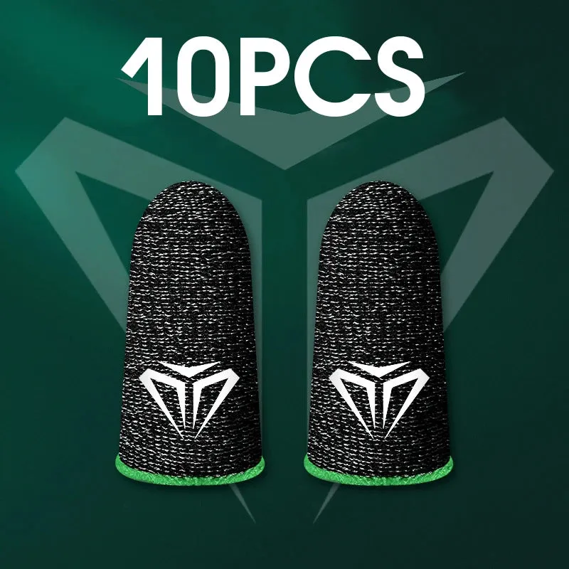 10pcs Sweatproof Anti-Slip Gaming Finger Sleeves for PUBG