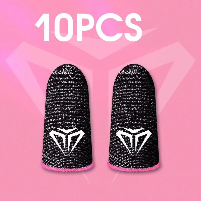 10pcs Sweatproof Anti-Slip Gaming Finger Sleeves for PUBG