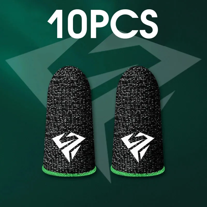 10pcs Sweatproof Anti-Slip Gaming Finger Sleeves for PUBG
