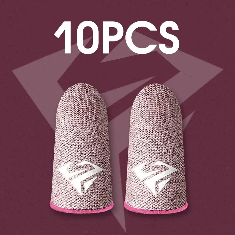 10pcs Sweatproof Anti-Slip Gaming Finger Sleeves for PUBG