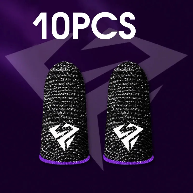 10pcs Sweatproof Anti-Slip Gaming Finger Sleeves for PUBG