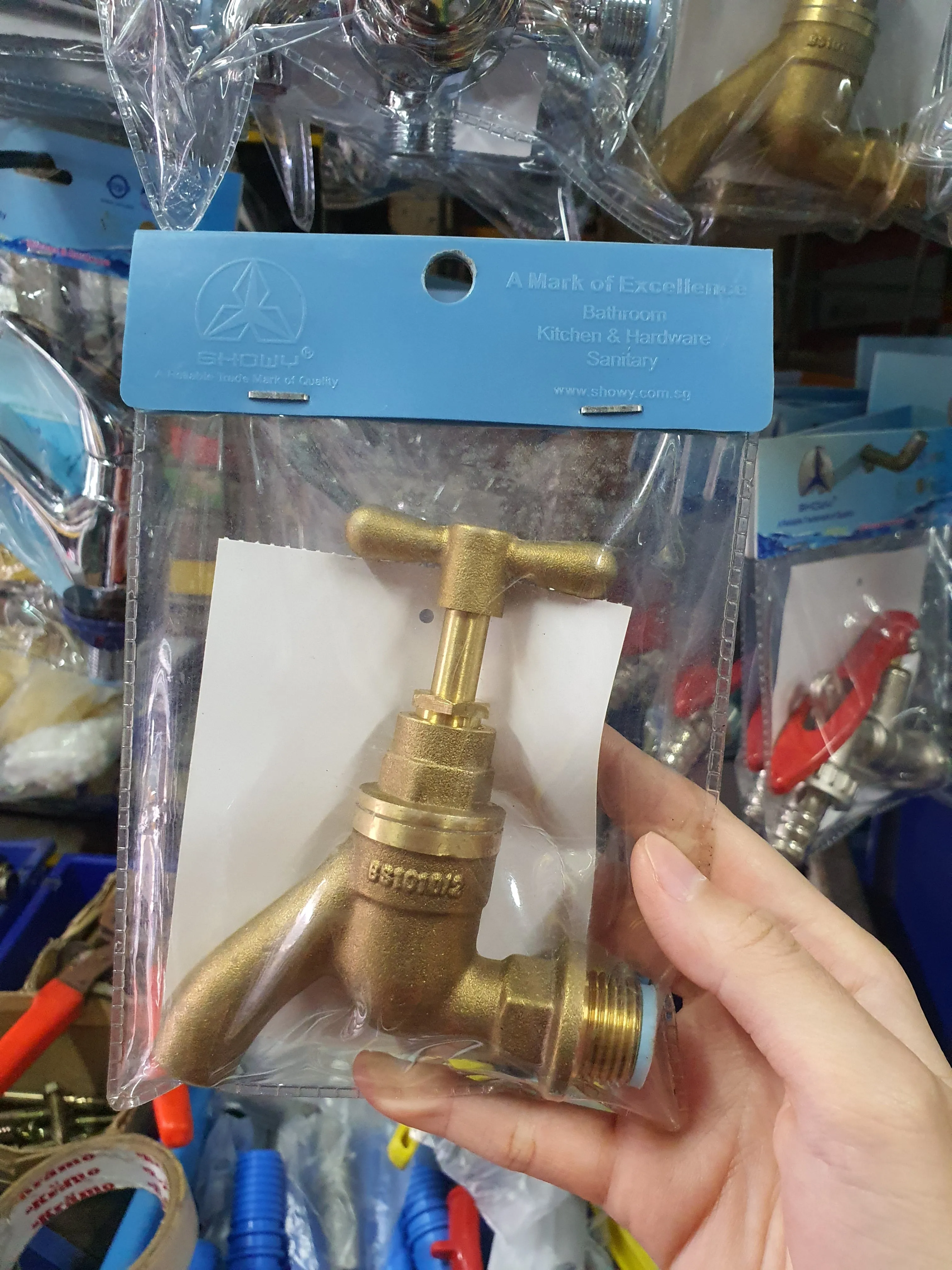 1/2" Brass Bib Tap #6077 | Model : SHOWY-6077