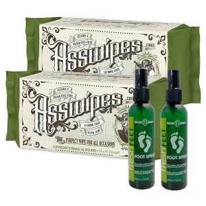 2   2 Asswipes and Fresh Feet [BUNDLE]