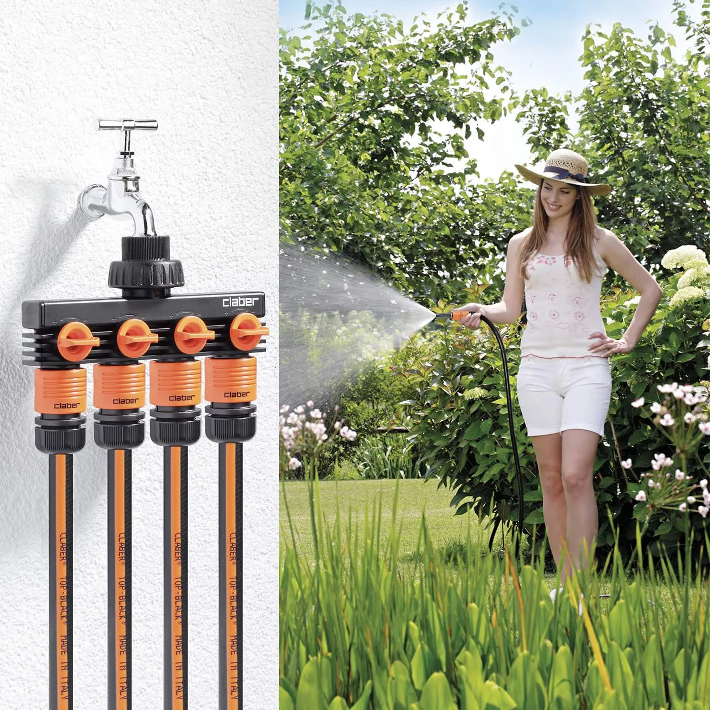 4 Outlets Tap Distributor 8581