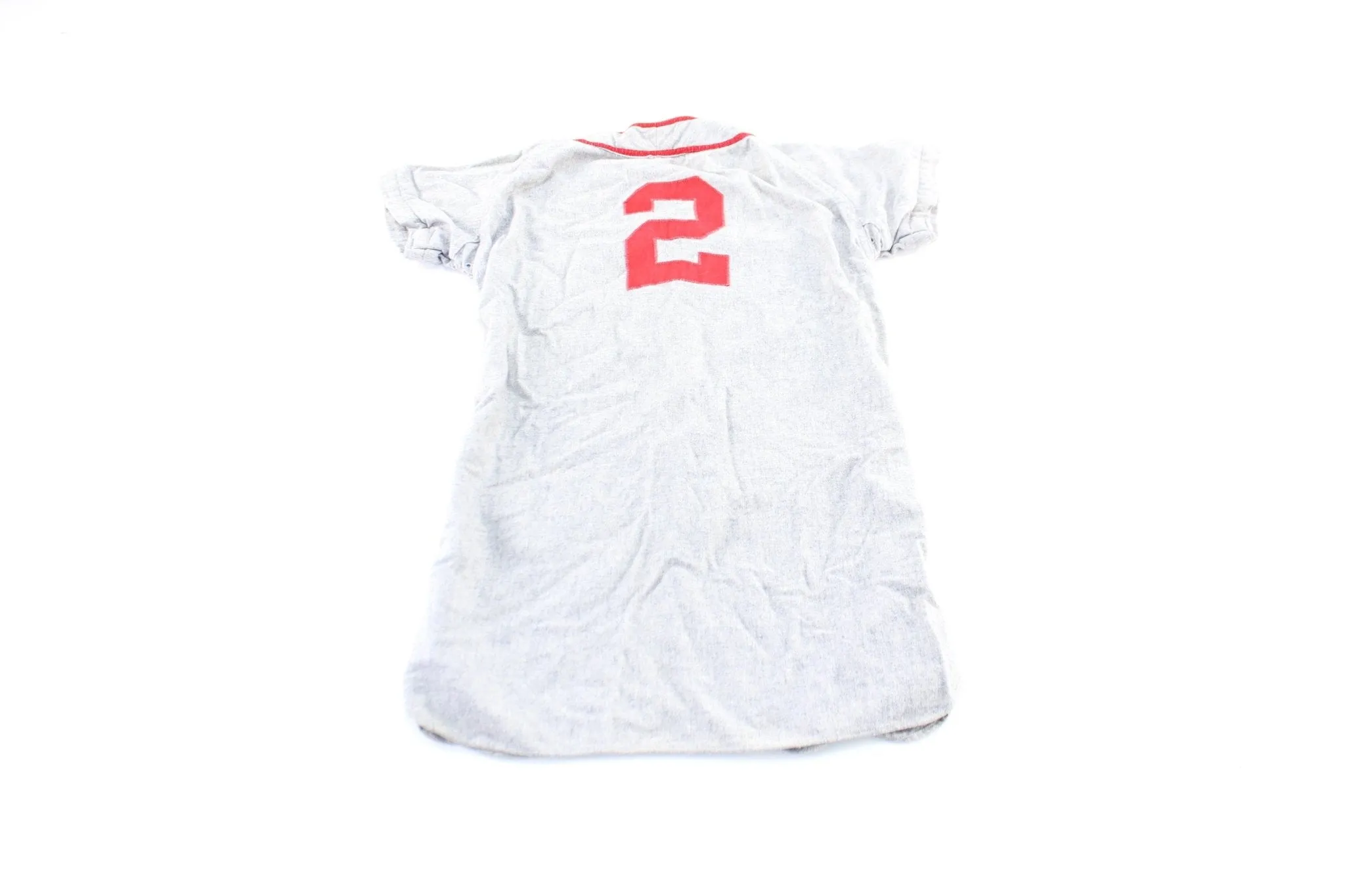 40's Menlo Embroidered Wool Baseball Jersey