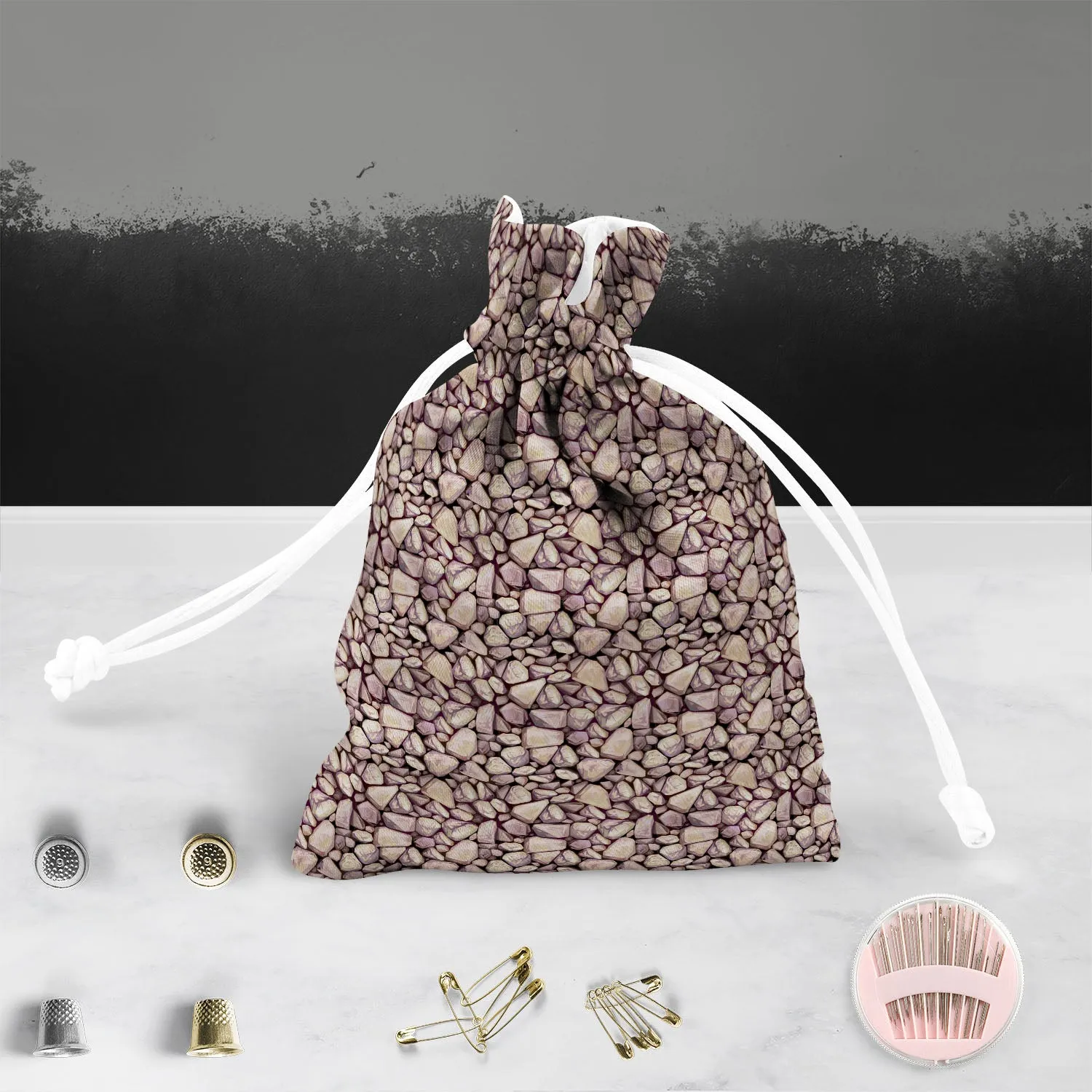 Abstract Art D36 Pouch Wrist Potli Bag | Bag for Weddings & Casual Parties