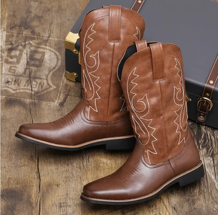 Autumn men's explosive high boots fashion trend comfortable men's boots British fashion men's boots 38-48 yards