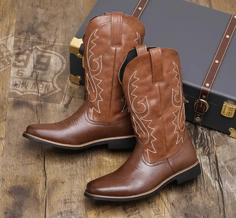 Autumn men's explosive high boots fashion trend comfortable men's boots British fashion men's boots 38-48 yards