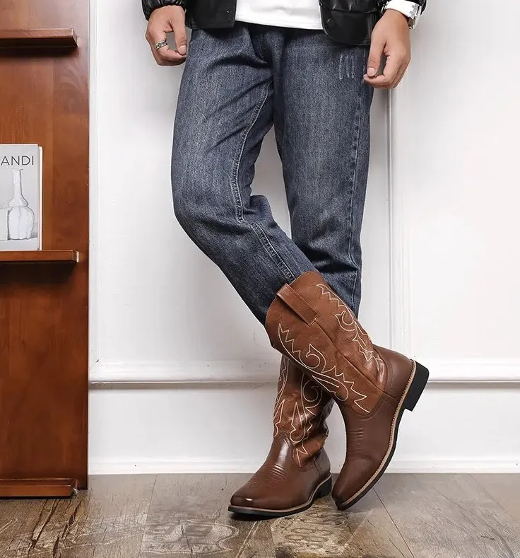 Autumn men's explosive high boots fashion trend comfortable men's boots British fashion men's boots 38-48 yards