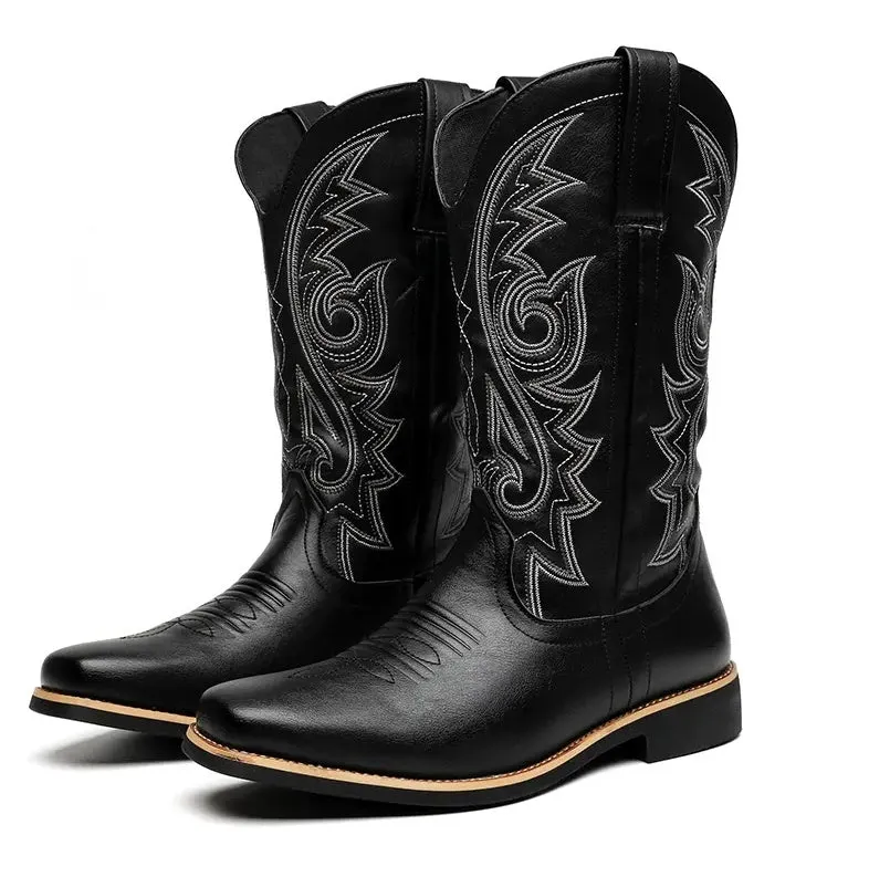 Autumn men's explosive high boots fashion trend comfortable men's boots British fashion men's boots 38-48 yards