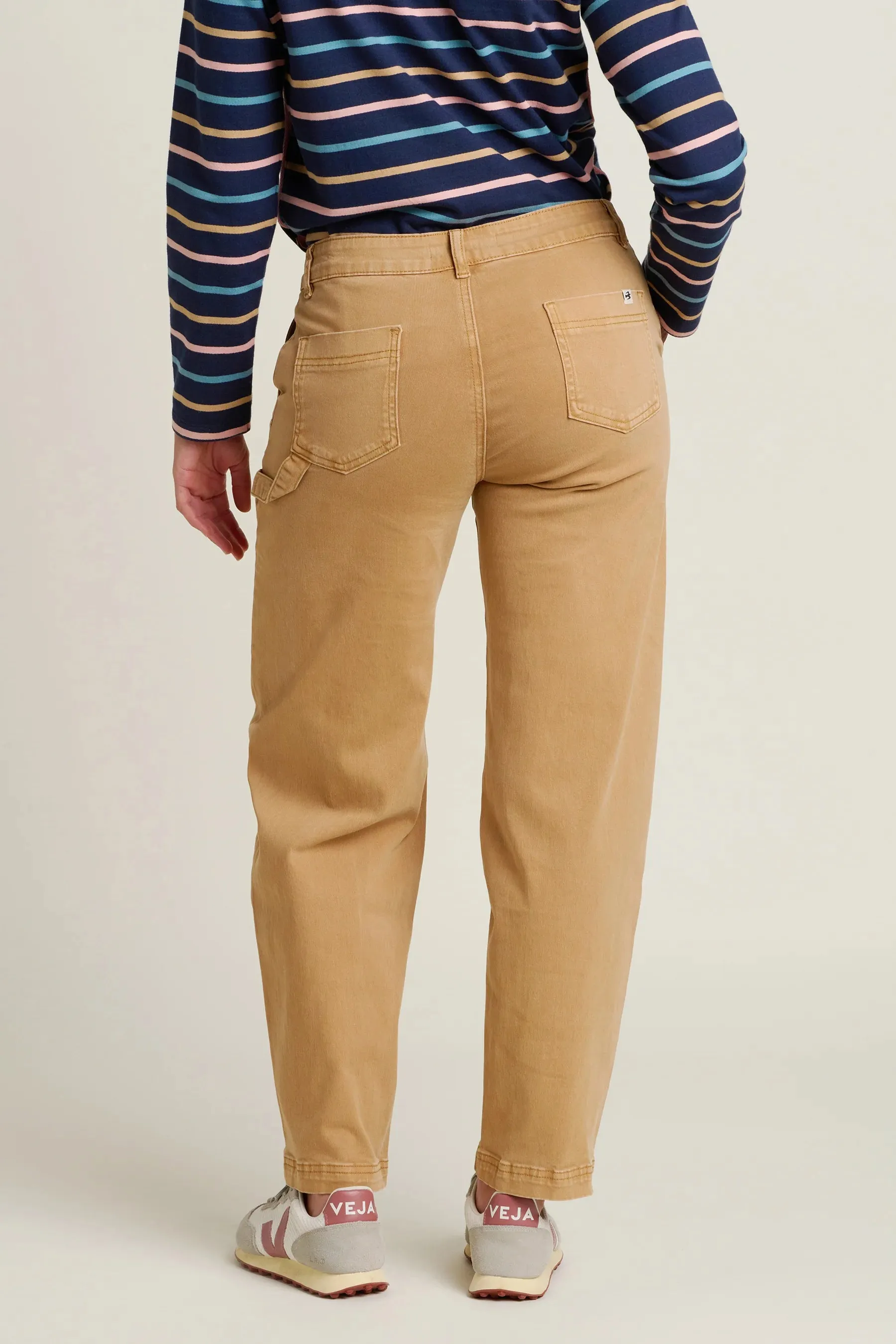 Brakeburn Barrel Leg Trouser - Stone