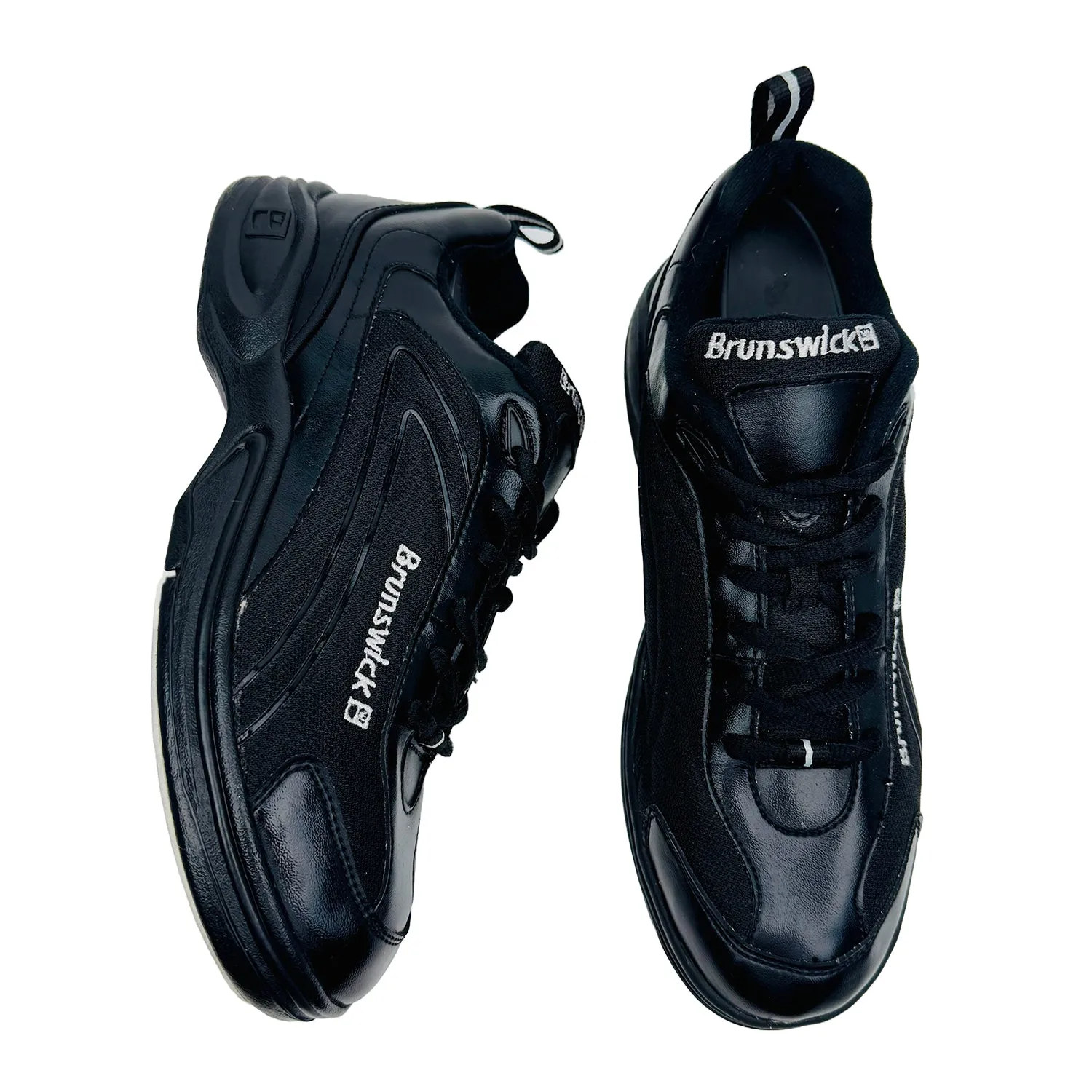 Brunswick Men's Black Bowling Shoes (Size 42.5)