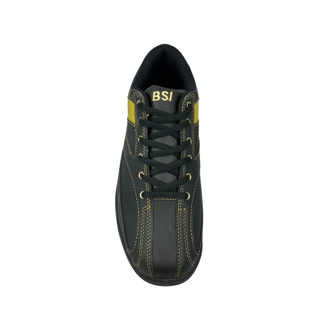 BSI Men's Sport Bowling Shoe Black-Gold