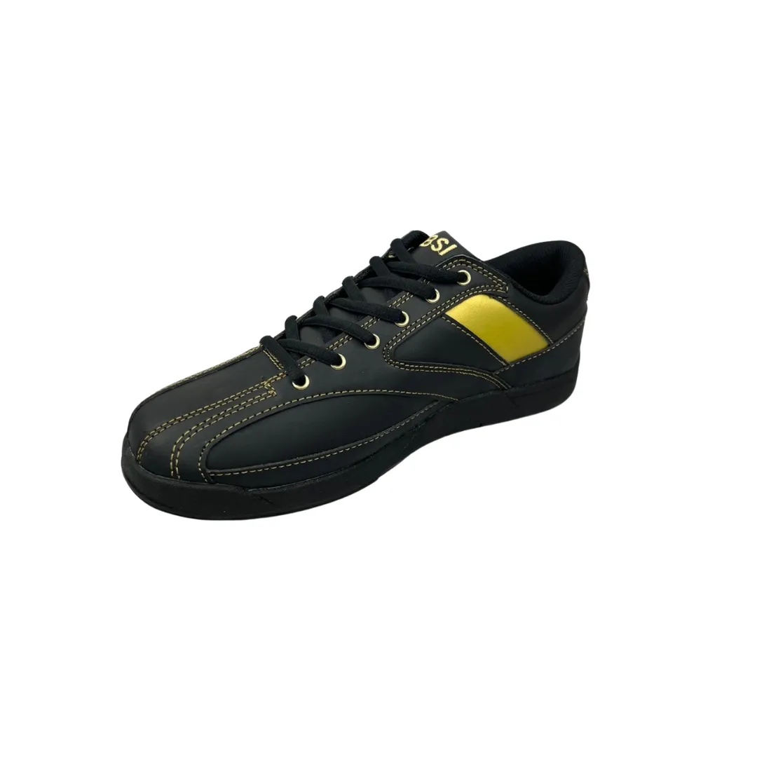 BSI Men's Sport Bowling Shoe Black-Gold