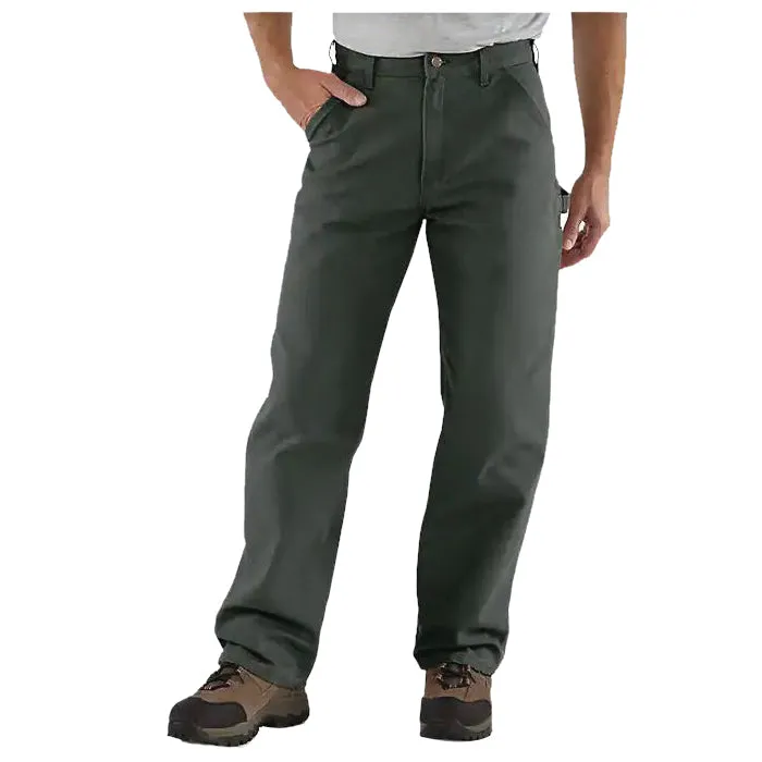 Carhartt® B11-MOS 32X32 Men's Utility Work Pants, 32 Waist, 32 Length, Loose Fit, Moss, Cotton