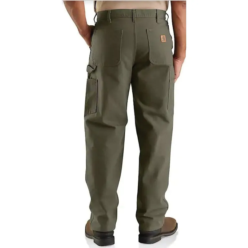 Carhartt® B11-MOS 42X30 Men's Utility Work Pants, 42 Waist, 30 Length, Loose Fit, Moss, Cotton