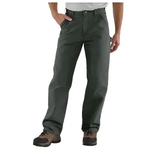 Carhartt® B11-MOS 42X30 Men's Utility Work Pants, 42 Waist, 30 Length, Loose Fit, Moss, Cotton