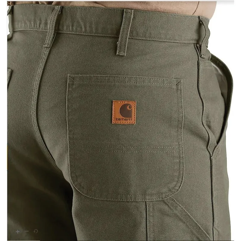 Carhartt® B11-MOS 42X32 Men's Utility Work Pants, 42 Waist, 32 Length, Loose Fit, Moss, Cotton