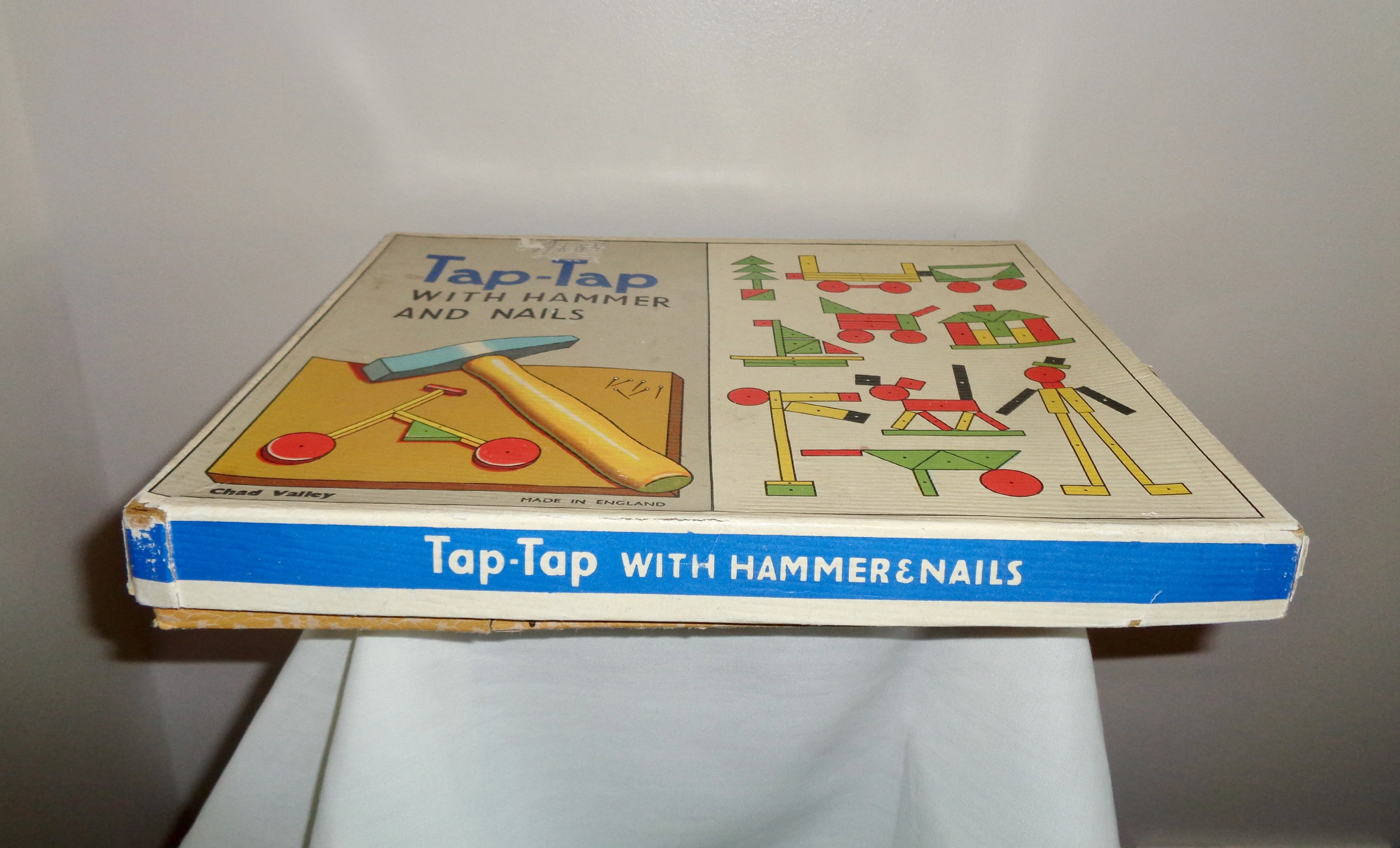 Chad Valley 1960s Tap-Tap Wooden Toy Picture Maker