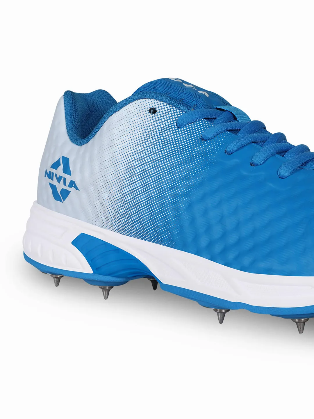Crick-1000 (Bowling) Cricket Shoes For Men Aster Blue/White