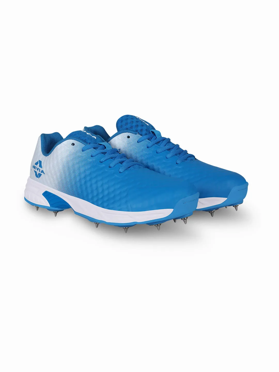 Crick-1000 (Bowling) Cricket Shoes For Men Aster Blue/White