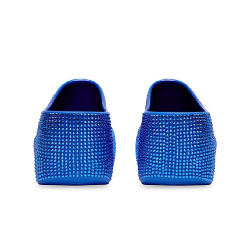 Custom Made Crystal Mules Shoes