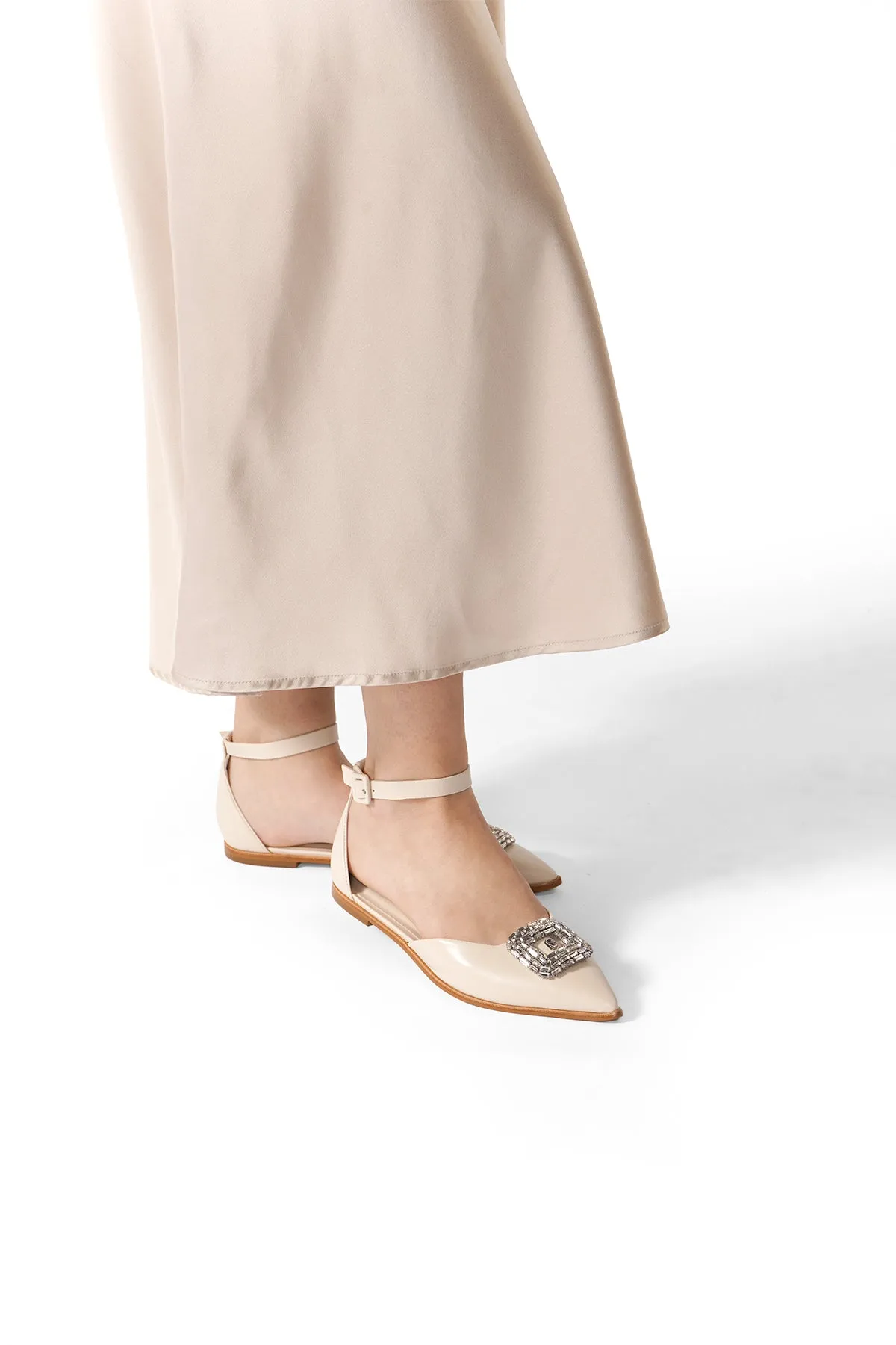 Danica Flat Shoes - Sand