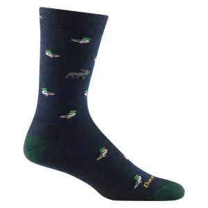 Darn Tough Men's Duck Duck Moose Crew Lightweight Sock with Cushion