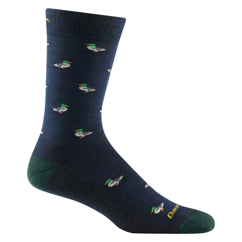Darn Tough Men's Duck Duck Moose Crew Lightweight Sock with Cushion