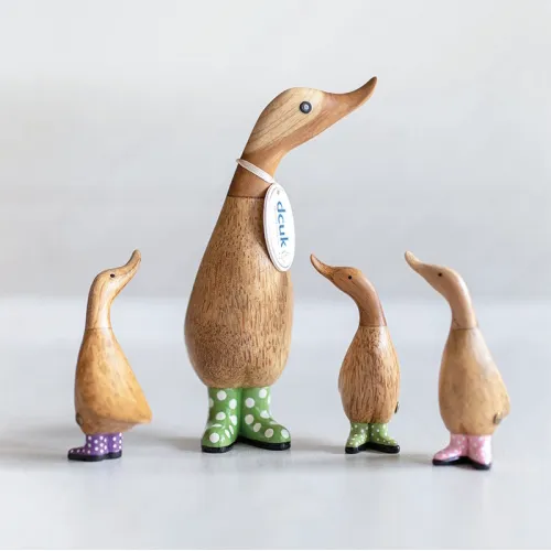DCUK Dinky Duck with Spotty Welly - Yellow 10304