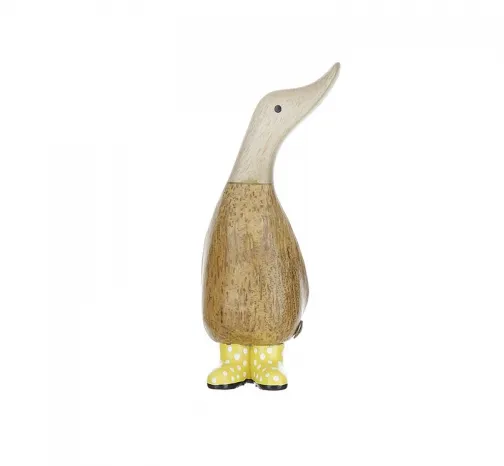 DCUK Dinky Duck with Spotty Welly - Yellow 10304