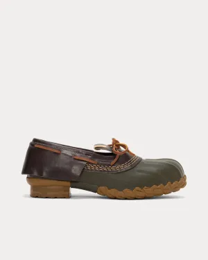 Decoy Duck Lo-Folk Olive Slip On Shoes