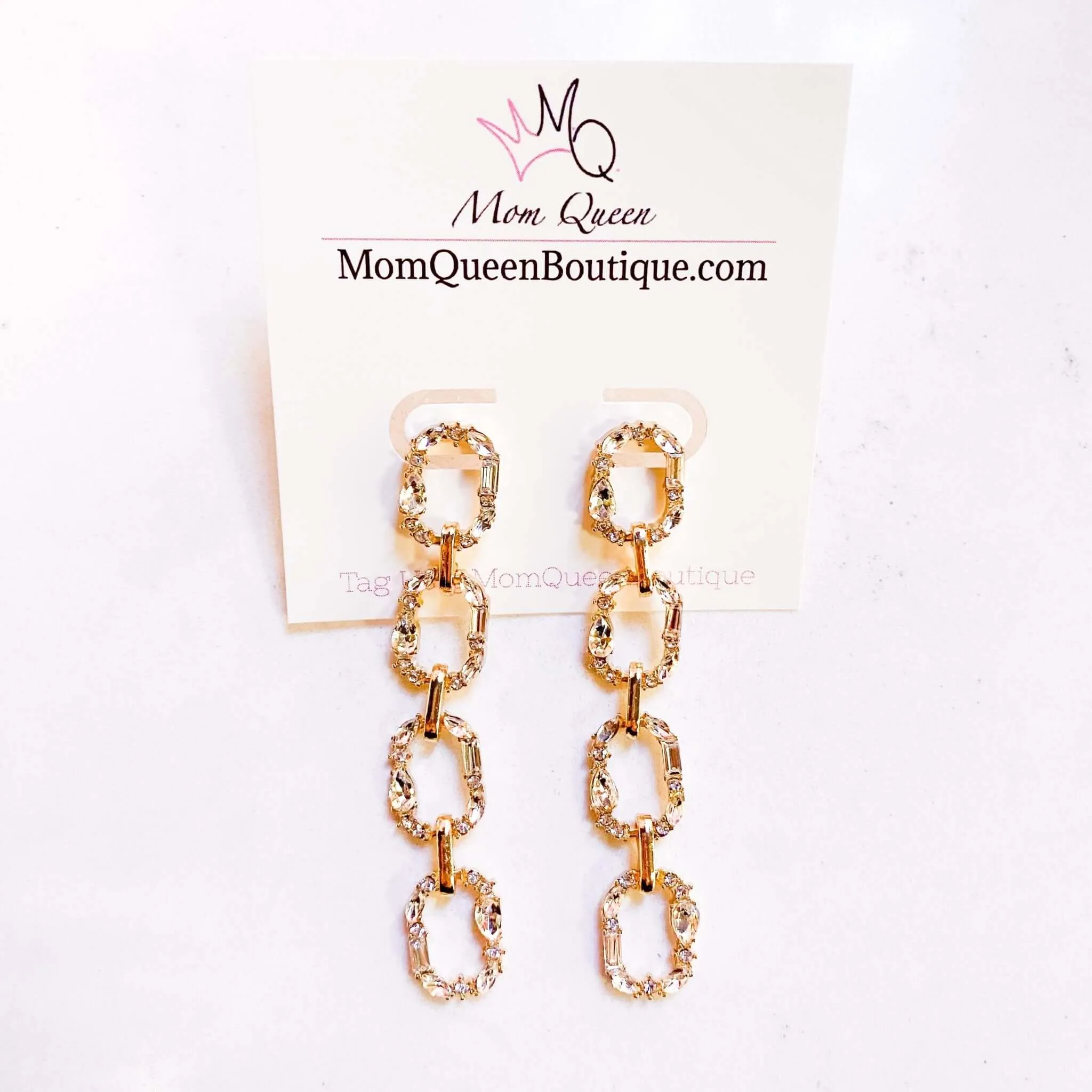 #DiamondChain Earrings