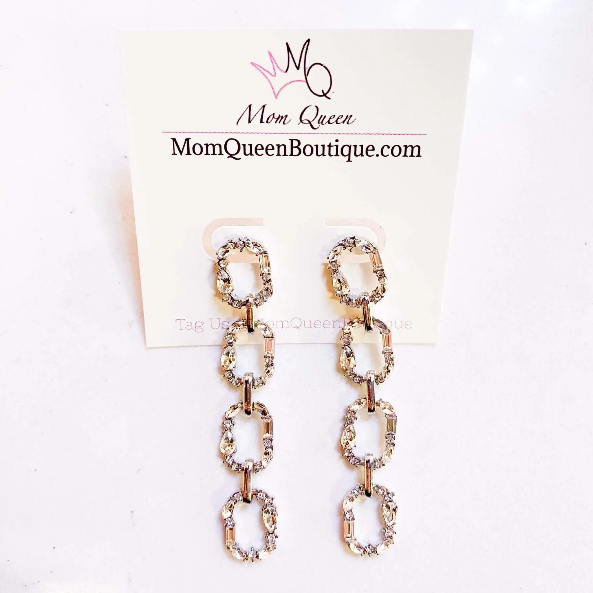 #DiamondChain Earrings