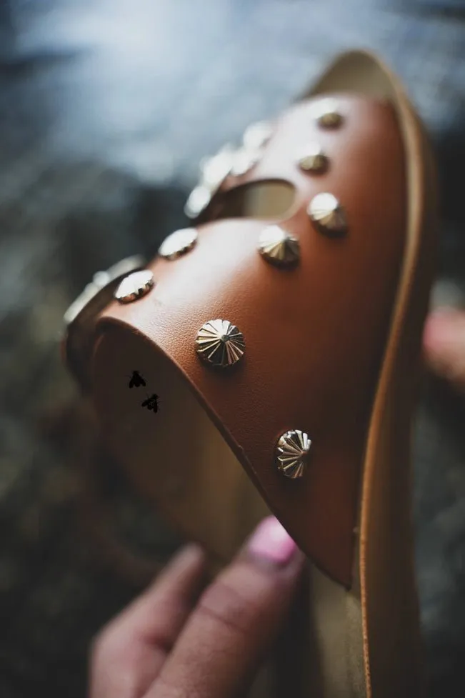 Double Buckle Down Sandals