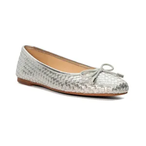 Dune Heights Bow Front Ballerina Shoes