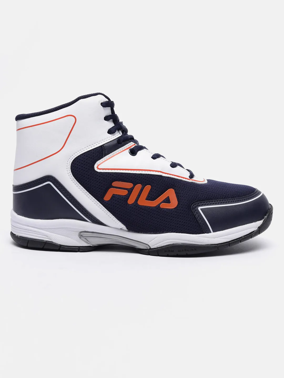 Fila Grey Idris Men's Basketball Shoes