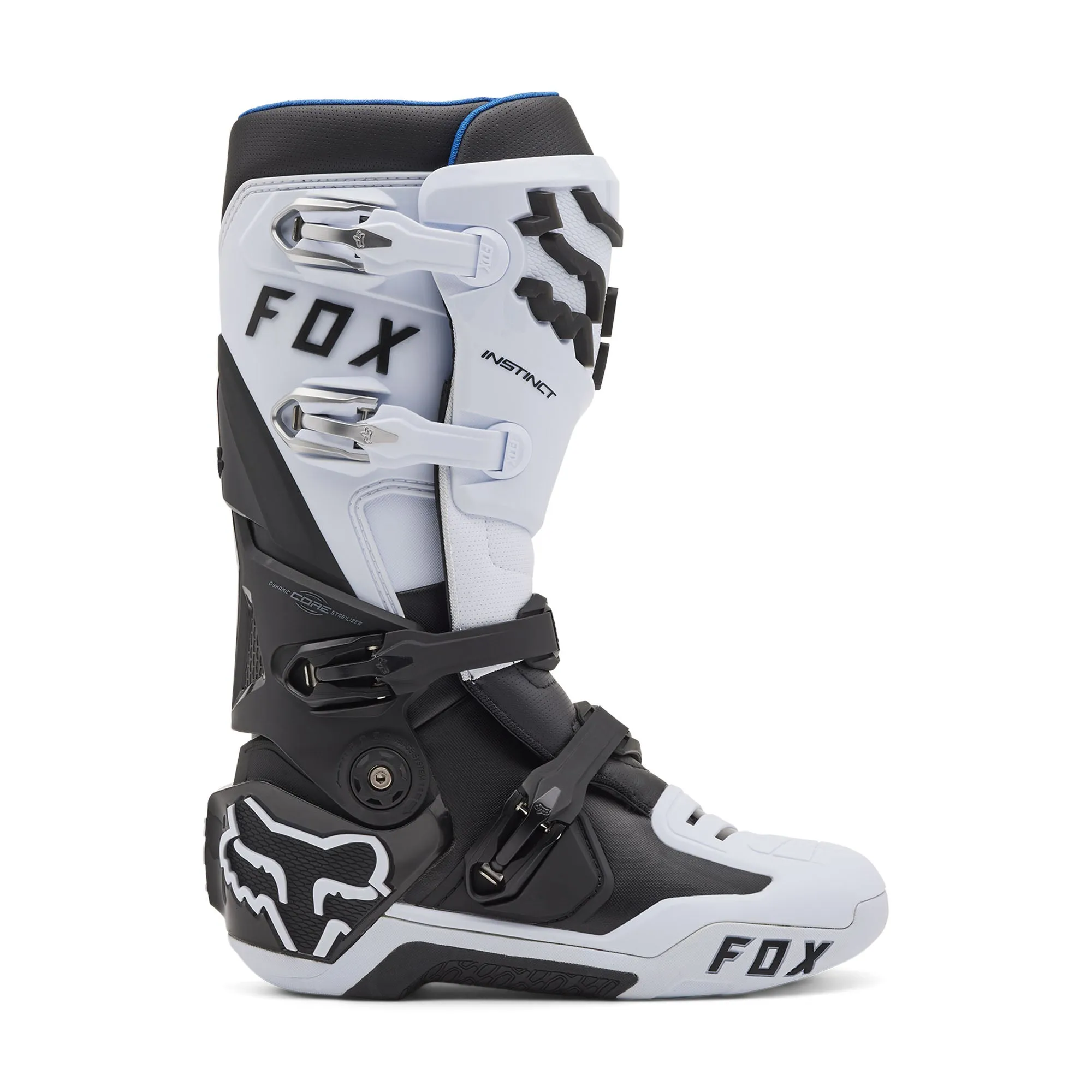 Fox Racing Instinct Offroad Boots White/Black