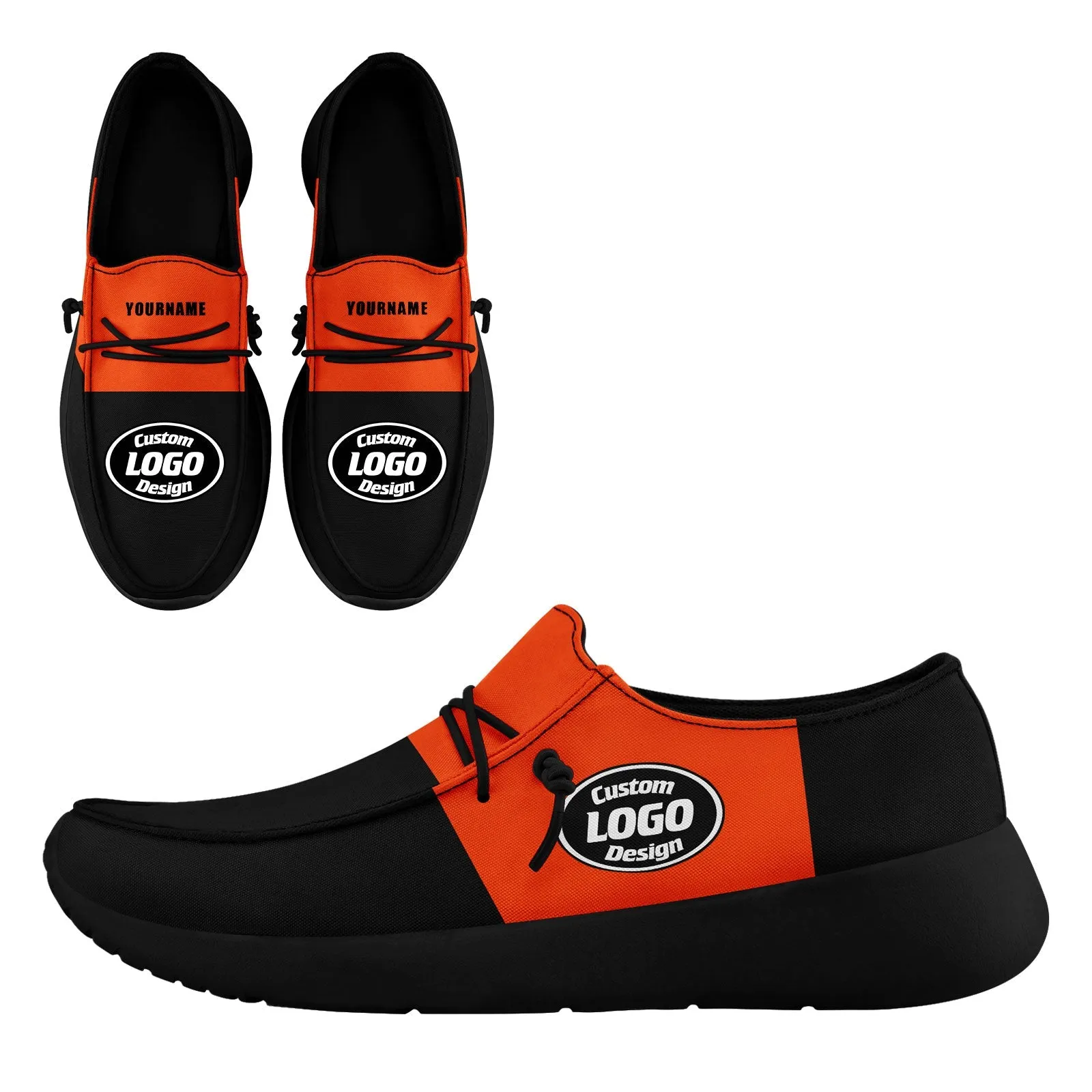 Gift Ideas,Custom Black Orange Cincinnati Jacket and Sports Shoes Combo Offer Personalized Combo ZH-D020294-6