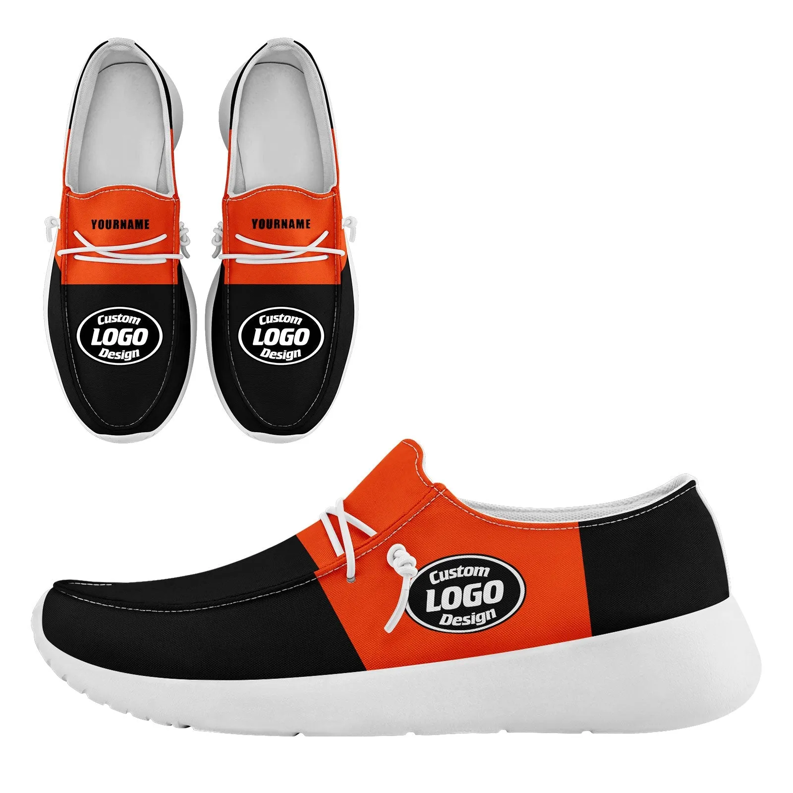 Gift Ideas,Custom Black Orange Cincinnati Jacket and Sports Shoes Combo Offer Personalized Combo ZH-D020294-6