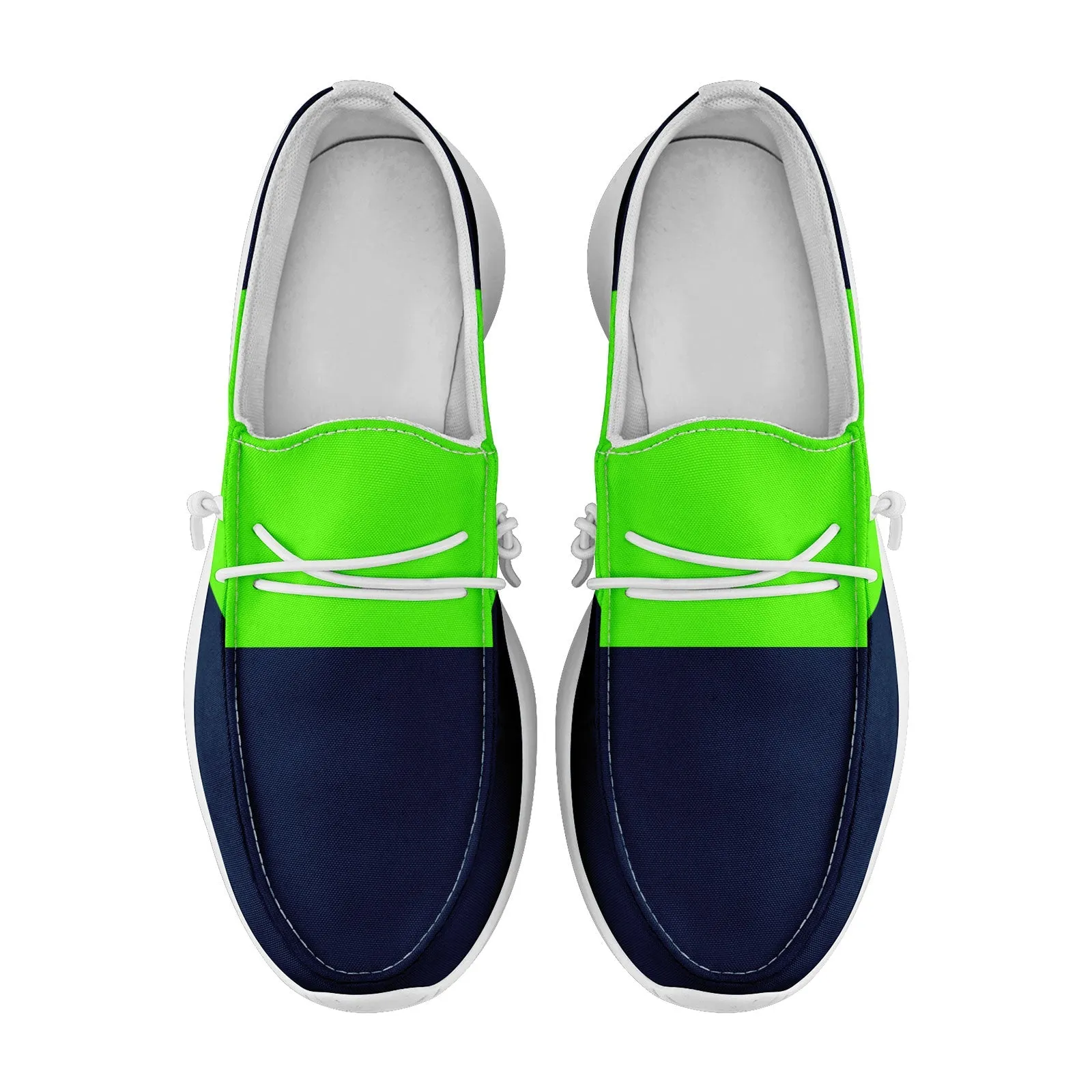 Gift Ideas,Custom Blue Green Seattle Jacket and Sports Shoes Combo Offer Personalized Combo ZH-D020294-27