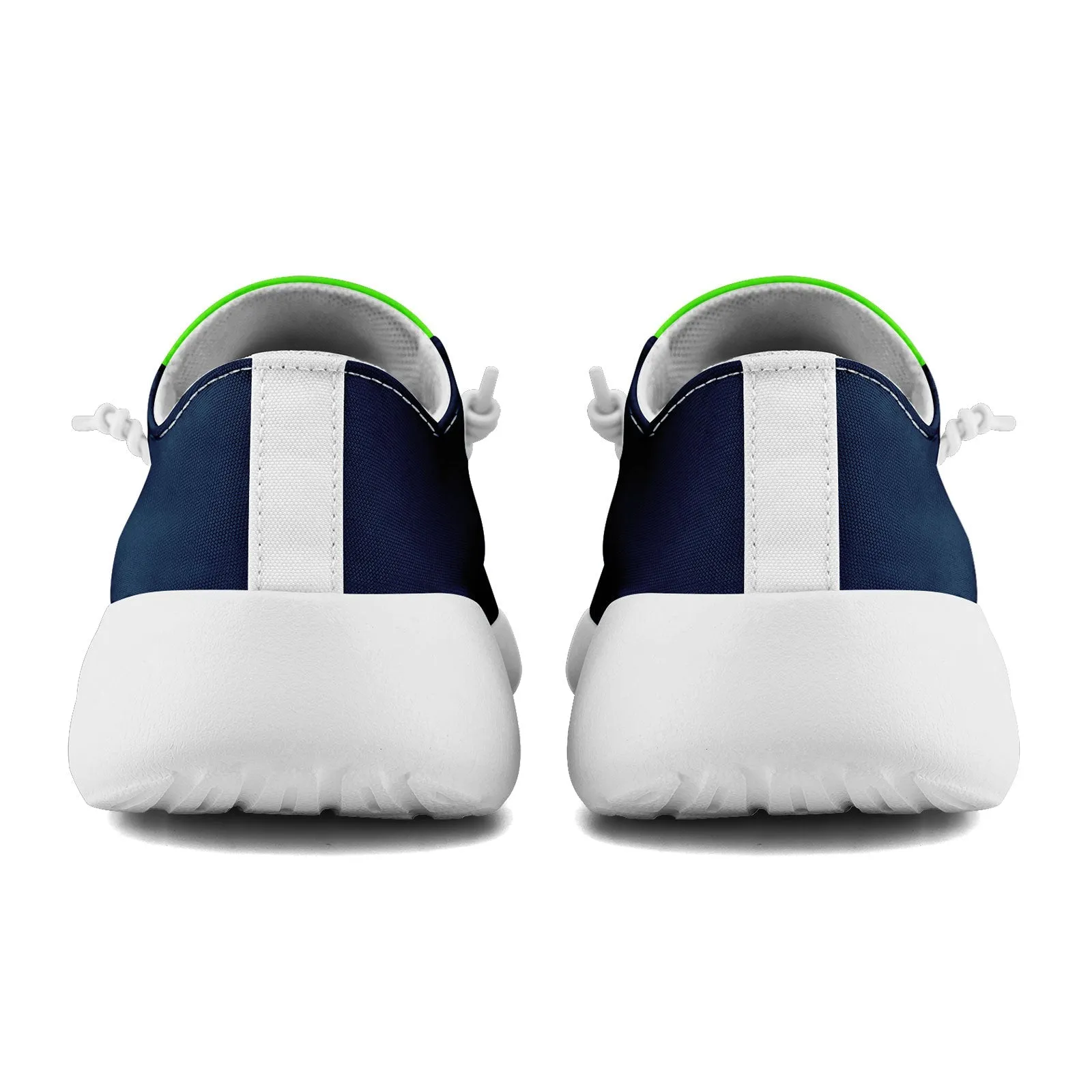 Gift Ideas,Custom Blue Green Seattle Jacket and Sports Shoes Combo Offer Personalized Combo ZH-D020294-27
