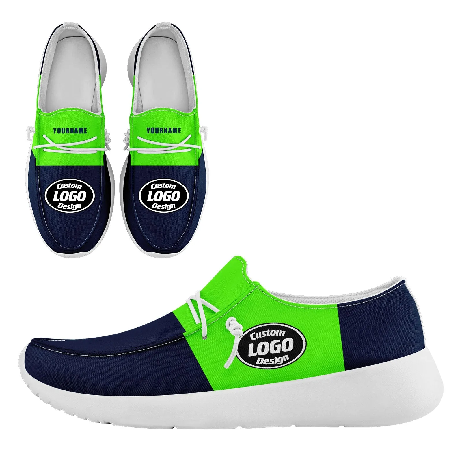 Gift Ideas,Custom Blue Green Seattle Jacket and Sports Shoes Combo Offer Personalized Combo ZH-D020294-27