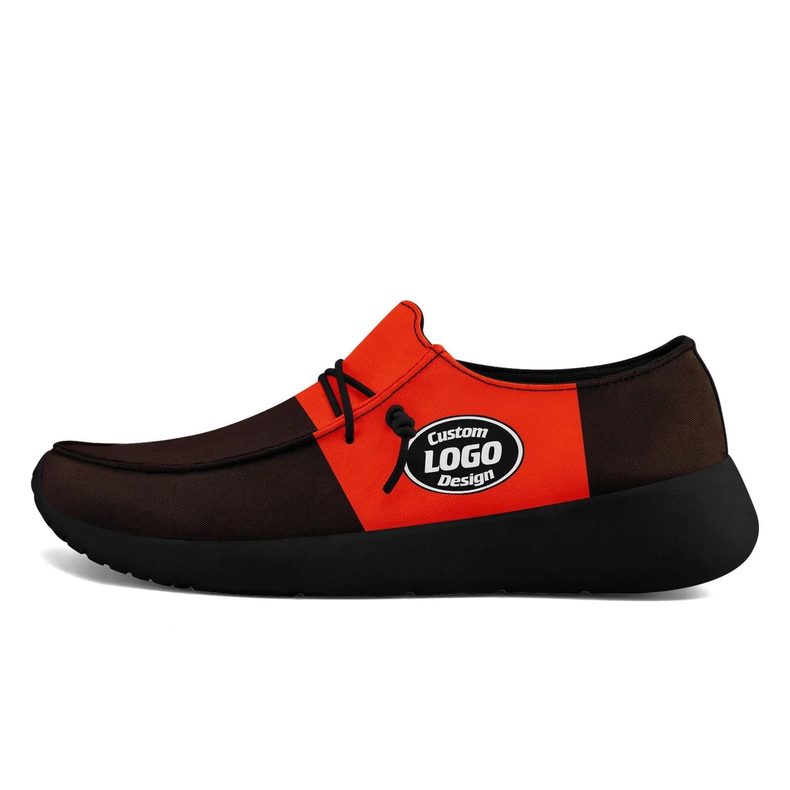 Gift Ideas,Custom Brown Orange Cleveland Jacket and Sports Shoes Combo Offer Personalized Combo ZH-D020294-8