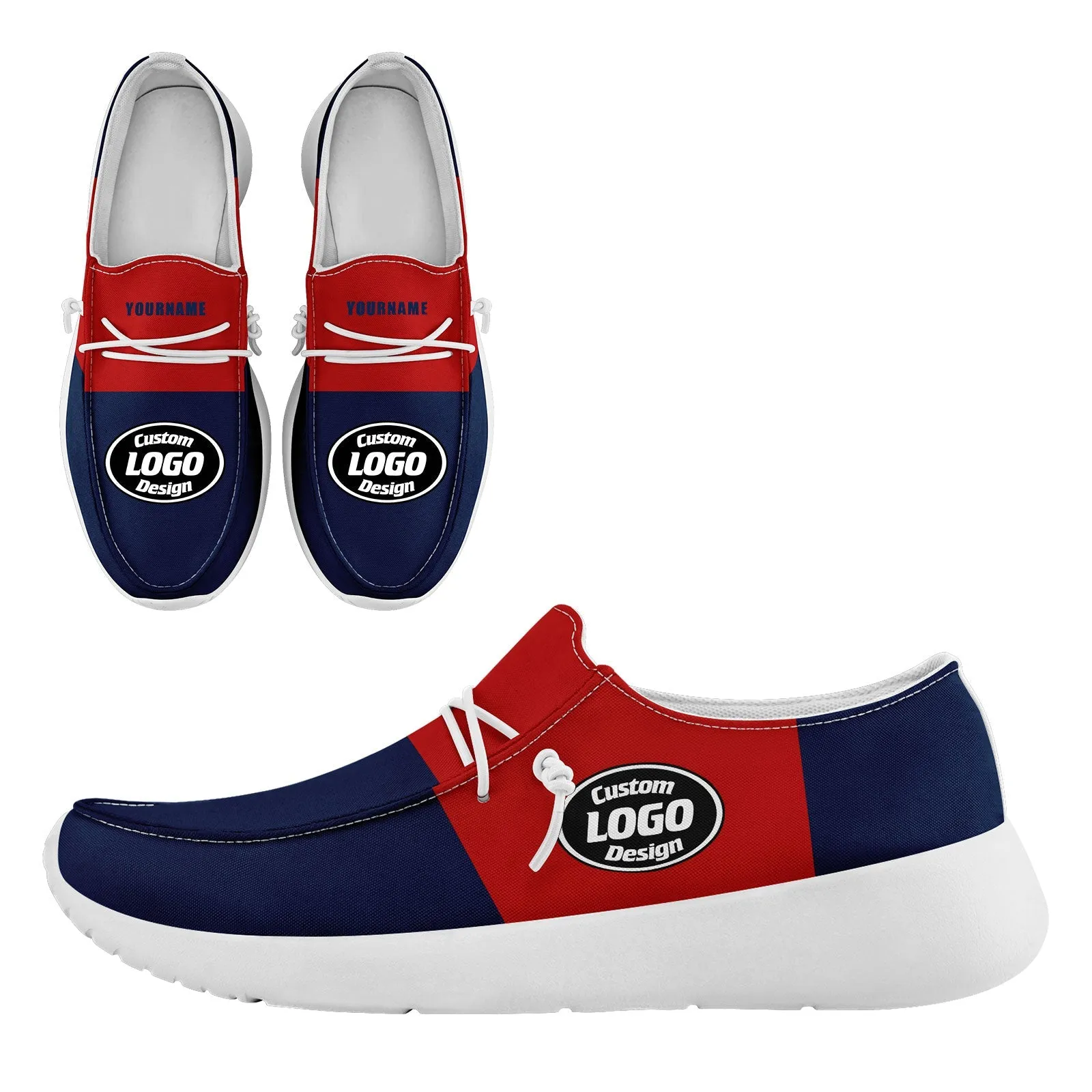 Gift Ideas,Custom Gray Red Blue New England Jacket and Sports Shoes Combo Offer Personalized Combo ZH-D020294-26
