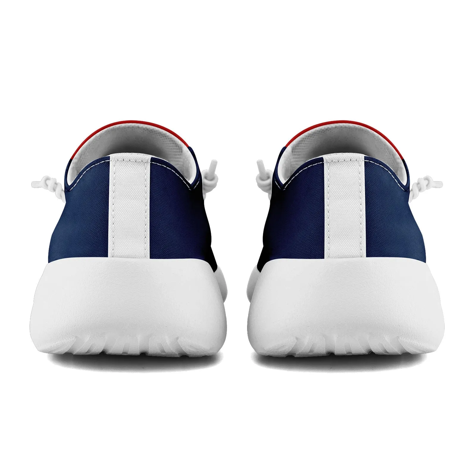 Gift Ideas,Custom Gray Red Blue New England Jacket and Sports Shoes Combo Offer Personalized Combo ZH-D020294-26