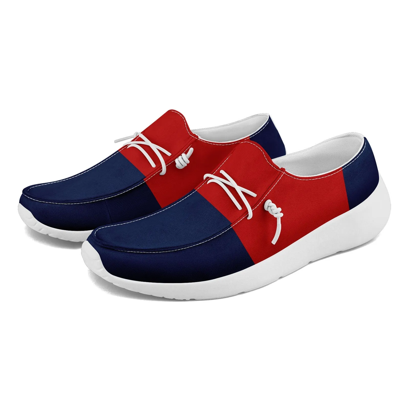 Gift Ideas,Custom Gray Red Blue New England Jacket and Sports Shoes Combo Offer Personalized Combo ZH-D020294-26