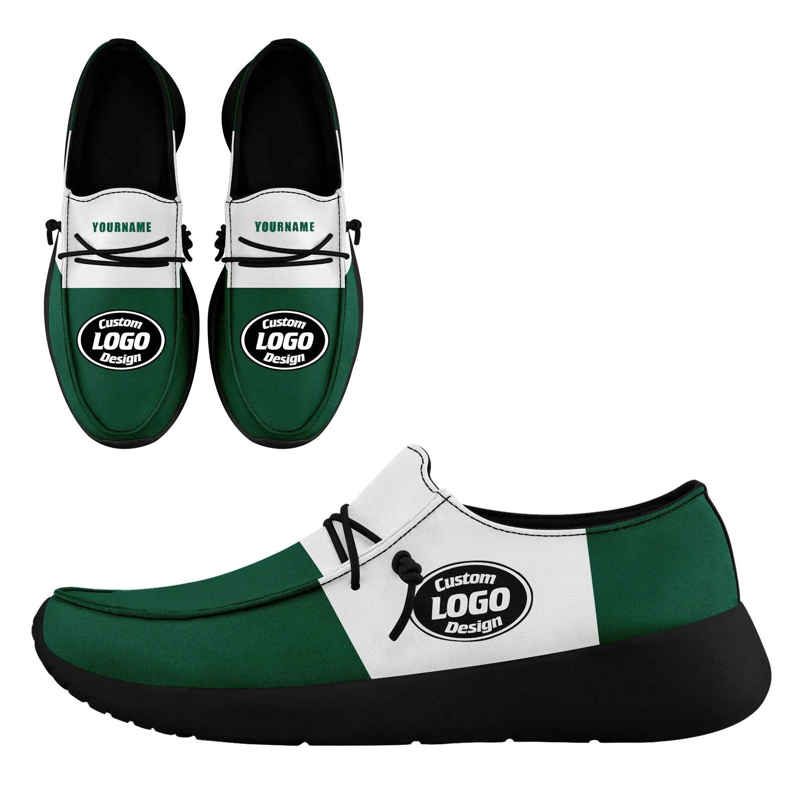 Gift Ideas,Custom Green White New York Jacket and Sports Shoes Combo Offer Personalized Combo ZH-D020294-28
