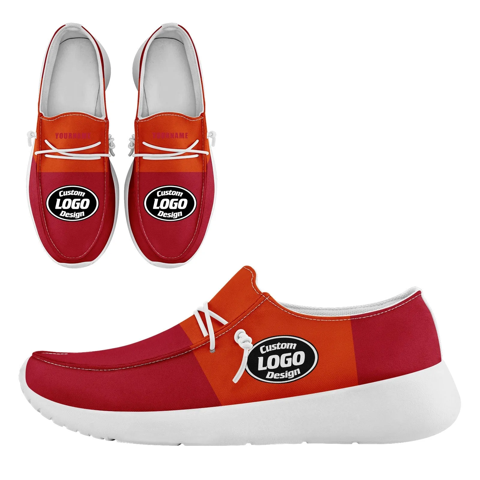 Gift Ideas,Custom Red Orange Tampa Bay Jacket and Sports Shoes Combo Offer Personalized Combo ZH-D020294-29